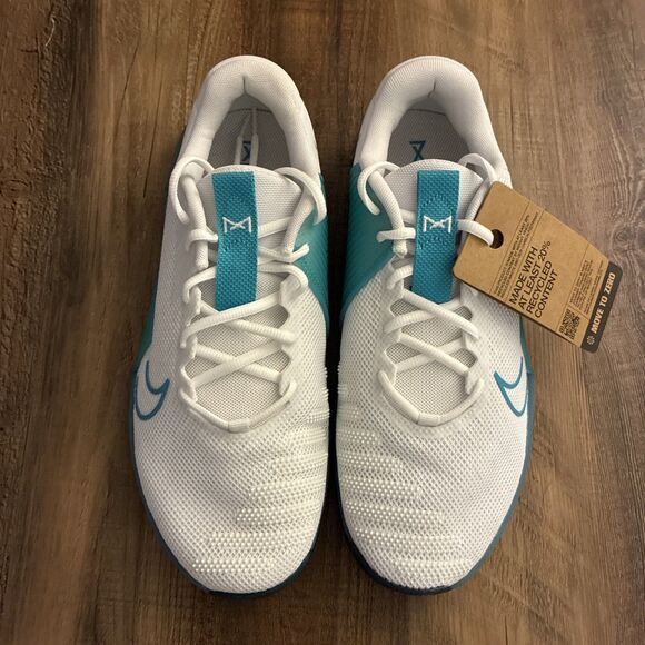 Nike Metcon 9 Gym Training Shoes Men Size 11 White Blue Dusty Cactus DZ2617-105 main image 5